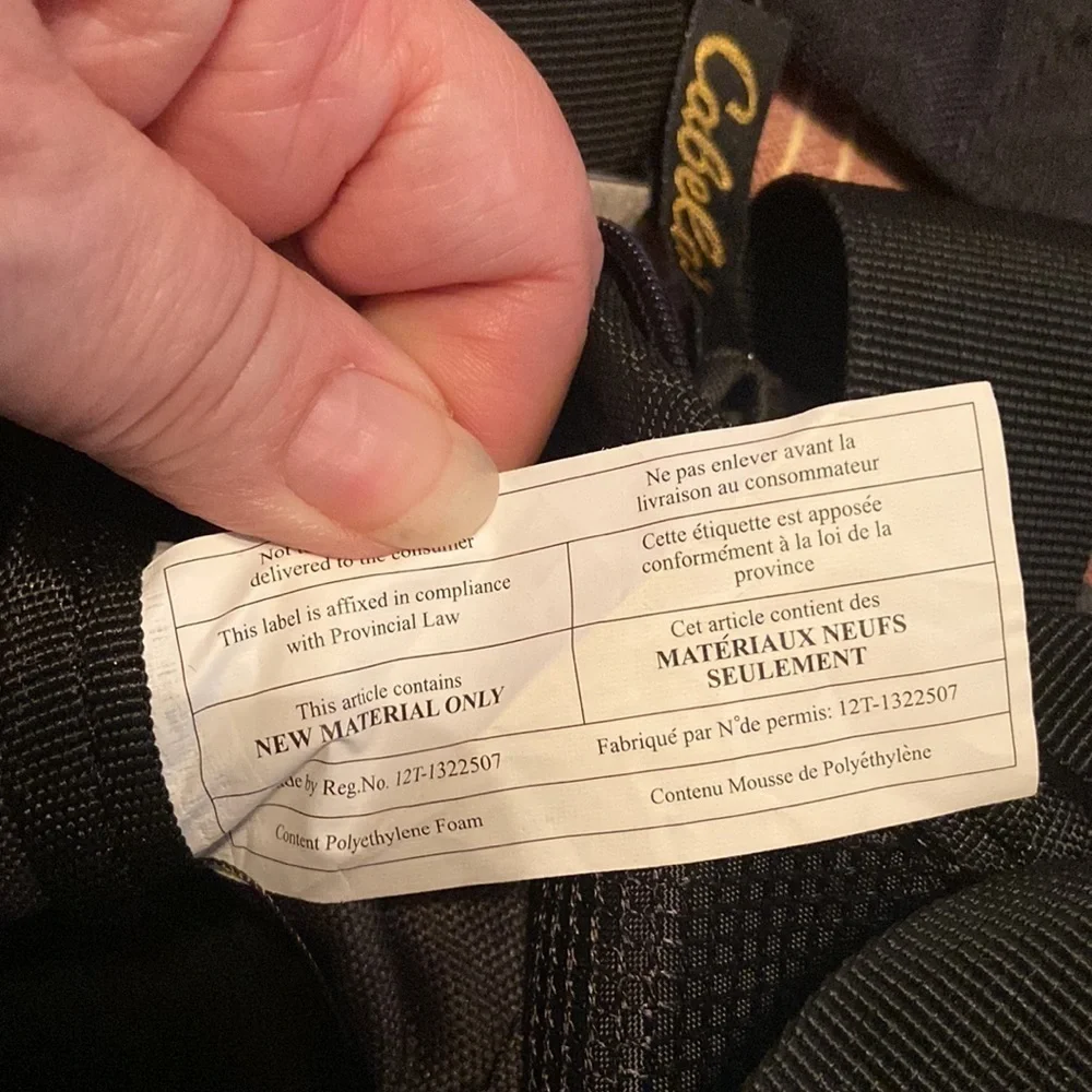 Cabela’s Travel Gear Catch All Shoulder Bag Pockets Greenish Gray Black